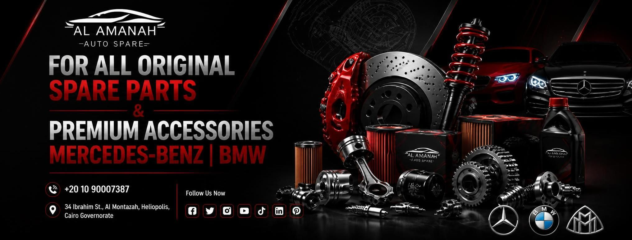 Al Almania Auto Parts hero image